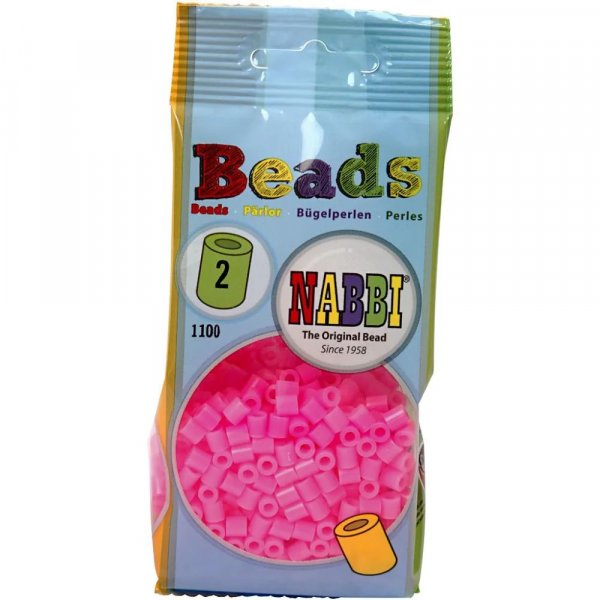 NABBI Tube kralen - Medium 1100 stuks - Verschillende kleuren