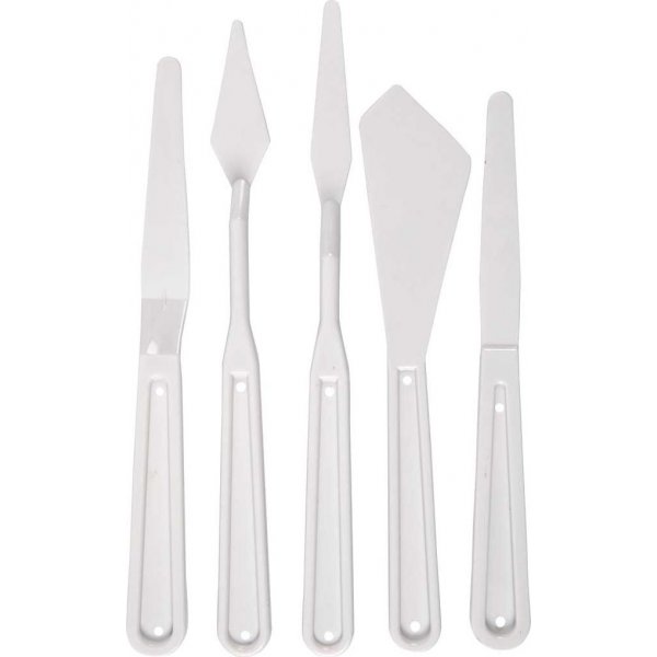 Spatels - wit - 5 st