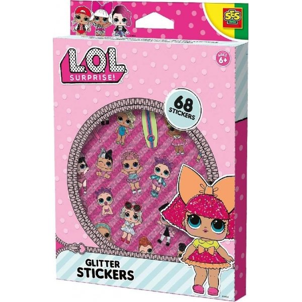 Glitterstickers - LOL Verrassing