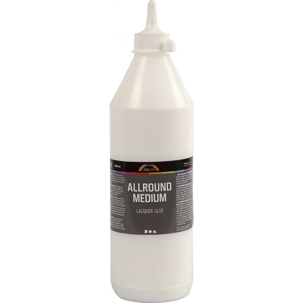 Lijmvernis allround medium - 1000 ml