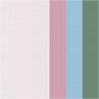 Glitter en pailletten - pastelkleuren - 6 x 5 gr