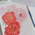 Klant imago Aquarelblok Gelijmd Ruw bosje Bogen 300g - 23x31 cm
