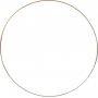 Metalen ring - goud - 30 cm