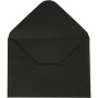 Envelop - zwart - 11,5 x 16 cm - 10 st