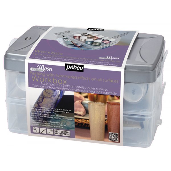Decoratieset - Pebeo - Fantasy Moon 10x45ml + tools & media