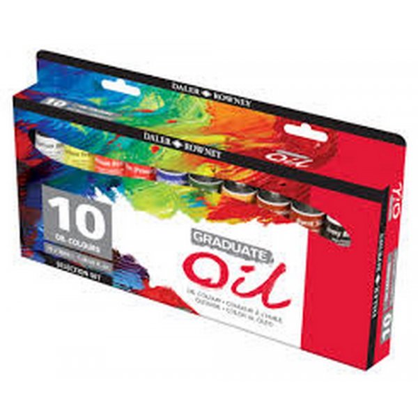 Geselecteerde set voor olieverf 38ml - 10 kleuren