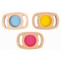 Kleurpaneel 3 stuks - Blauw/roze/geel