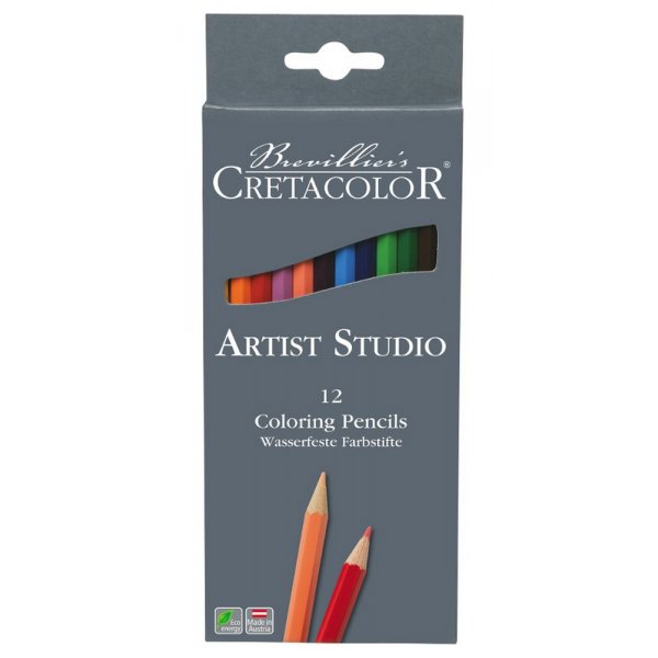 Kleurpotlodenset Cretacolor Artist Studio Line - 12 potloden