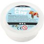 Foam Clay - wit - glitters - 35 gr