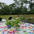 Klant imago Tafelzeil aquarel bloemen