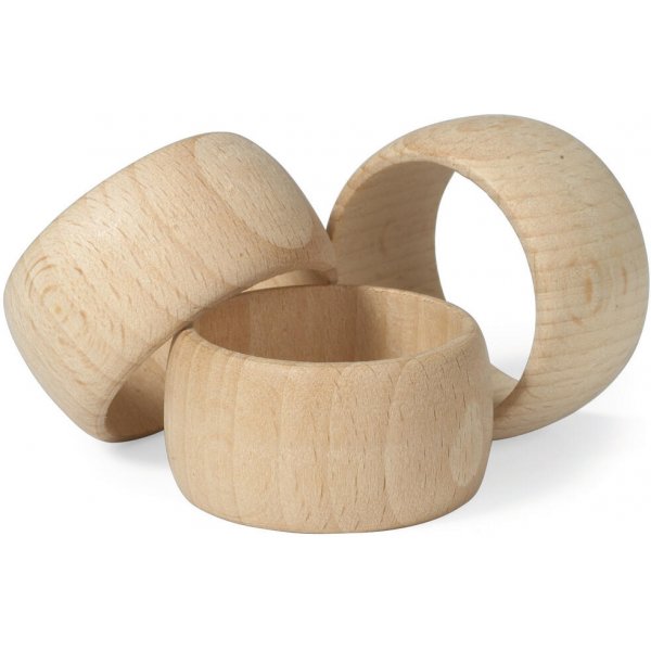 Houten ringen multipack