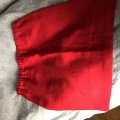 Klant imago Gewassen linnen stof Isadora 150 cm - Helder rood