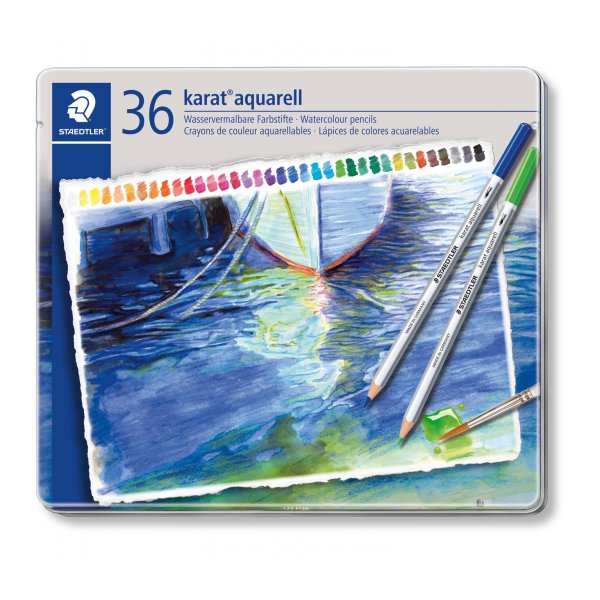 Karat aquarelpennen - 36 kleuren