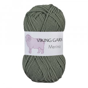 Vikinggaren Merino 50g - Grijsgroen (839) Vikinggaren Merino 50g - Grijsgroen (839)