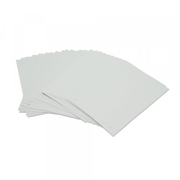 Papierlagen voor fotoalbums Wit 25 vellen