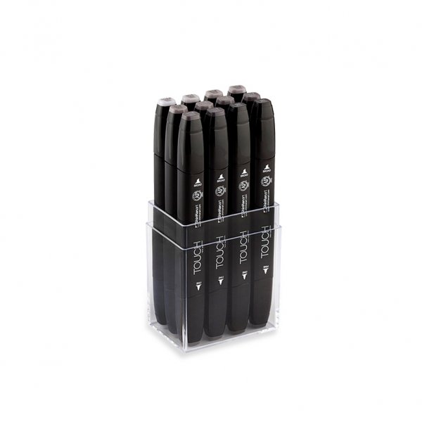Touch Twin Marker 12st - Warm Grijs