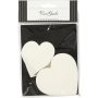 Hartjes - wit - 2 x 25 st