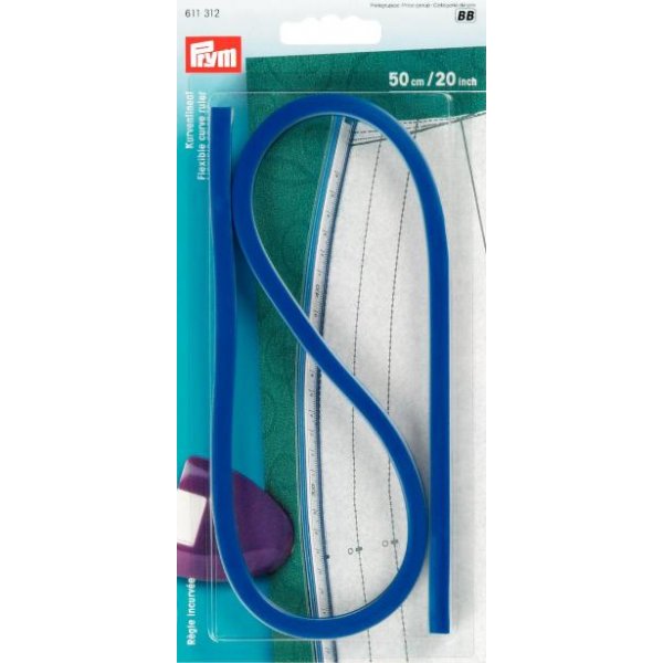 Flexibele curveliniaal cm/inch