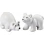Minifiguren - wit - 2 st