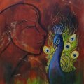 Klant imago Acrylverf Sennelier Abstract 120ml - Karmijnrood (635)