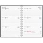 Kalender 24/25 - Klein Studiejaar - Basic zwart kunststof