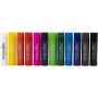 Soft Colour Stick - gemengde kleuren - 12 st