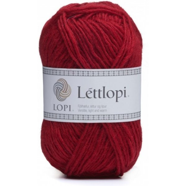 Lett-lopi garen 50g Rood