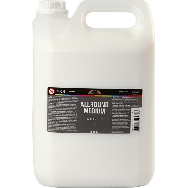 Lijmvernis allround medium - 5000 ml