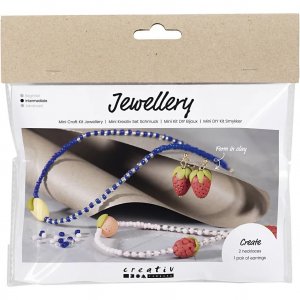Mini DIY-kit - ketting en oorbellen Mini DIY-kit - ketting en oorbellen