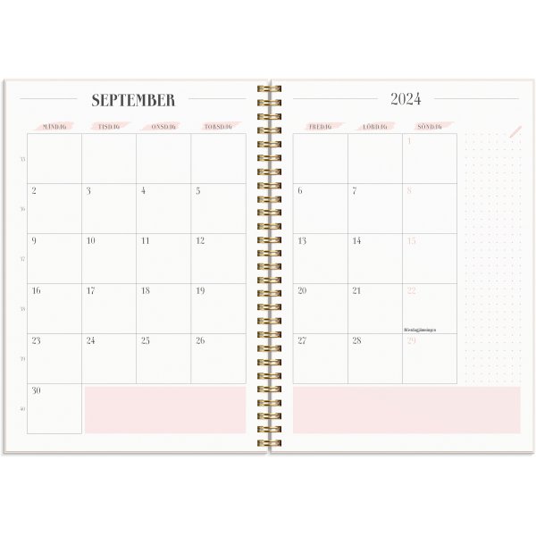 Kalender 24/25 - Life Planner Roze A5