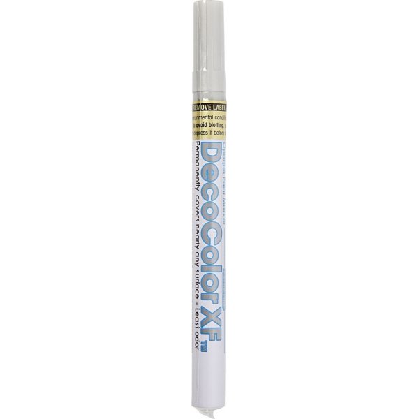 Decoratieve viltstift - zilver - 0.8