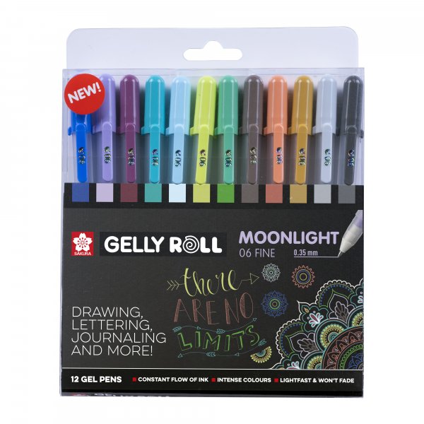 Gelpennen Sakura Gelly Roll Set 12 pennen - Universe