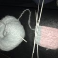 Klant imago DROPS Geborsteld Alpaca Zijde garen - 25g - Dofroze (12)