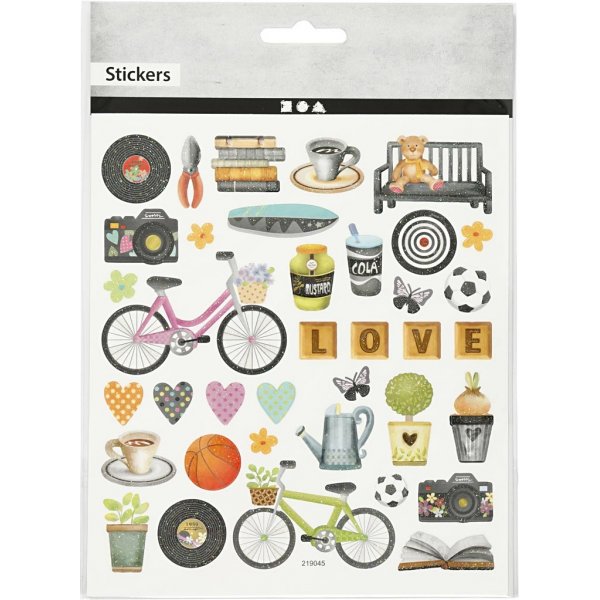 Stickers - vrije tijd