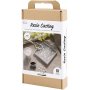 DIY Kit Harsgieten, Vierkant dienblad met terrazzo