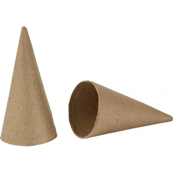 Kartonnen kegels - H10, 5 cm - 10 st