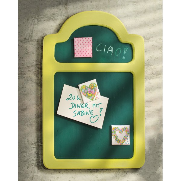 Schoolbordfolie 42 x 30 cm / ~ DIN A3 - zwart zelfklevend - 1 vel