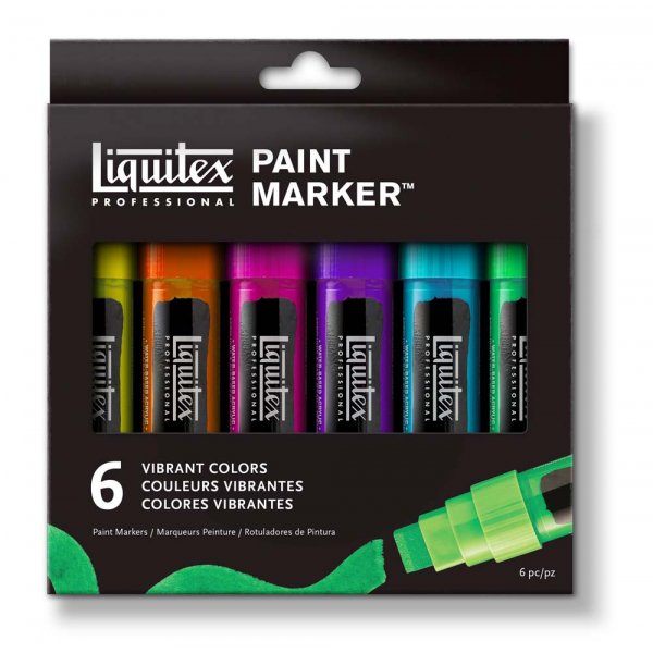 Kleurstiftset Liquitex Breed 15mm - Kleurrijk