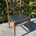 Klant imago Imitatie nappaleer Zwart - 140 cm