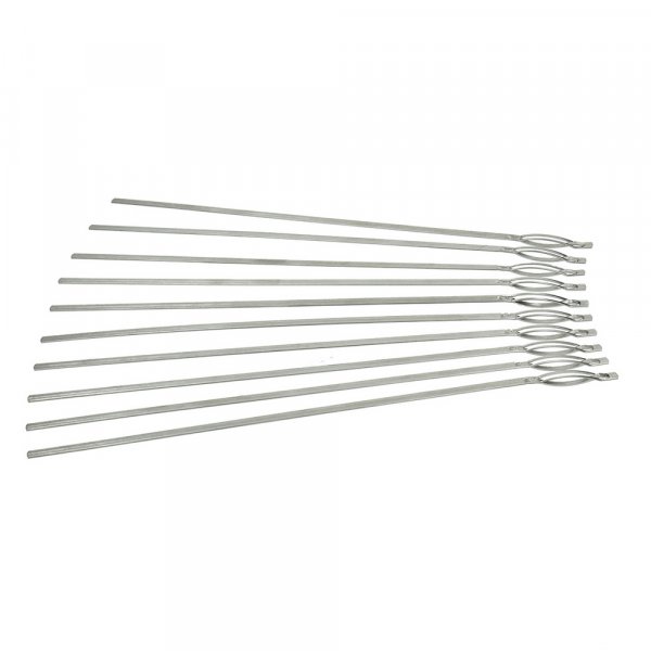 Breinaald 19,5 cm - plat met sluiting voor oor