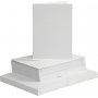 Kaarten en enveloppen - wit - 11,5 x 16,5 cm - 50 sets