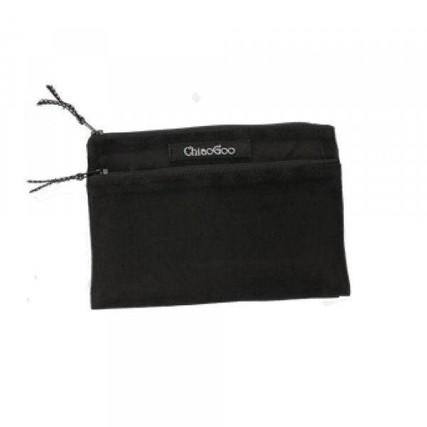 Tas voor accessoires 17x13 cm - Zwart Mesh