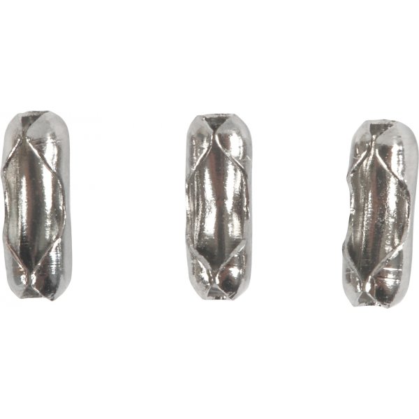 Gekleurde bolletjeskettingen met slot - gemengde kleuren - 10 x 80 cm Gekleurde bolletjeskettingen met slot - gemengde kleuren - 10 x 80 cm