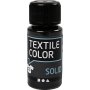Textiel Solide textielverf - zwart - dekkend - 50 ml