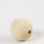 Houten kralen - 30 mm - 50 st