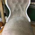 Klant imago Beklede messing knopen zilverkleurig - 19 mm zonder gereedschap 5 st