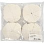 Schuimsponsjes - wit - 32 st