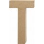 Kartonnen letter - T - 5 cm