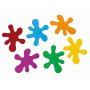 Transparante bloemen 10 st