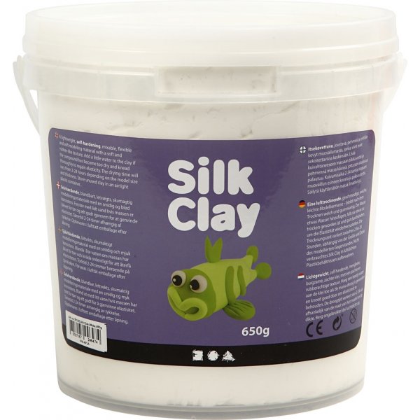 Silk Clay® - wit - 650 gr Silk Clay® - wit - 650 gr